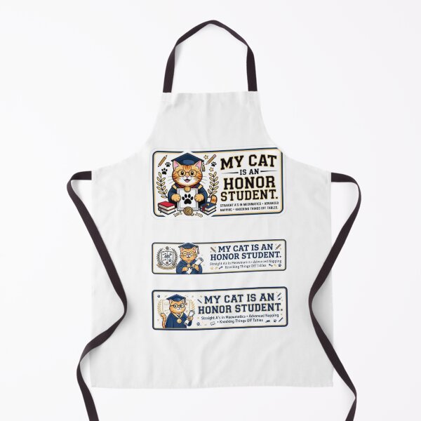Item preview, MY CAT IS AN HONOUR STUDENT  designed and sold by Obinne.
