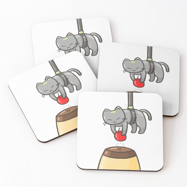Item preview, Funny Kawaii Spy Heist Cat Cherry designed and sold by Sleepy-Town.