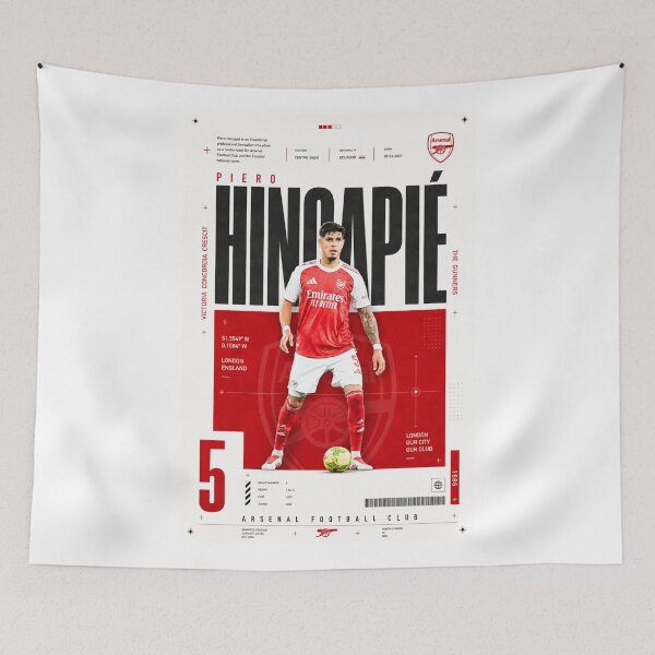 Item preview, Piero Hincapié | Arsenal designed and sold by Sector 99.