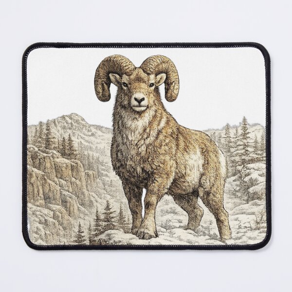 Item preview, Bighorn Sheep Mountain King designed and sold by KrungiT Design .