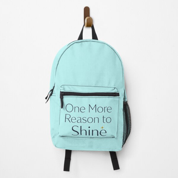 Item preview, One More Reason to Shine | Positive Inspirational Quote Typography Design designed and sold by Cartoon art with a purpose ❤️ Supporting Althea’s friends .
