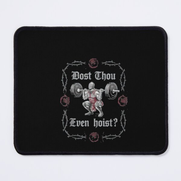 Item preview, Dost Thou Even Hoist? Knight Weightlifter Workout Gym designed and sold by Gbriel3.