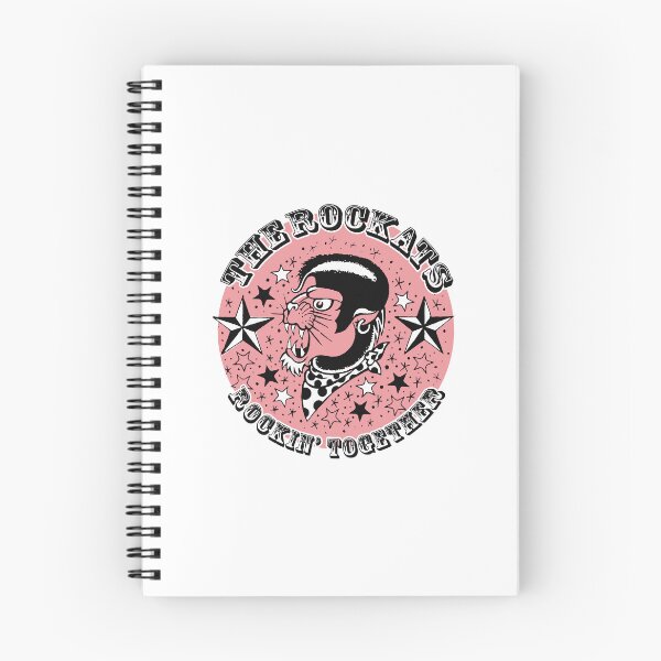 Item preview, The Rockats Rockin Together Vintage Tattoo Style Panther designed and sold by Carbunclesy.