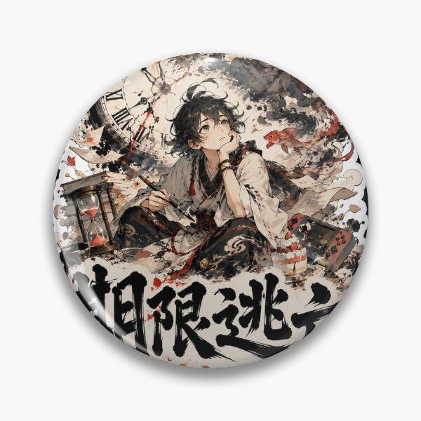 Item preview, Procrastination Japanese Cute Art (期限逃亡) - Deadline Escape Anime Design designed and sold by Japan-kanji-ya.