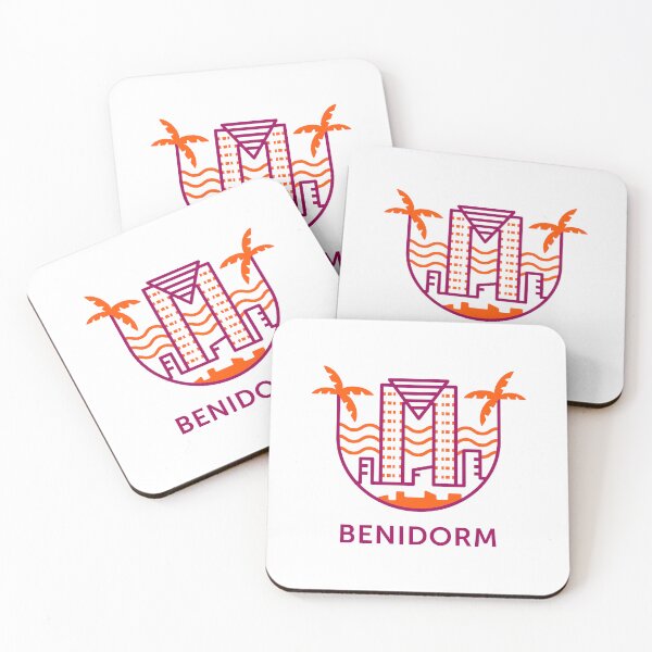 Item preview, Benidorm Spain Travel City Vacation Tourist Souvenir designed and sold by Simsimah26Parks.