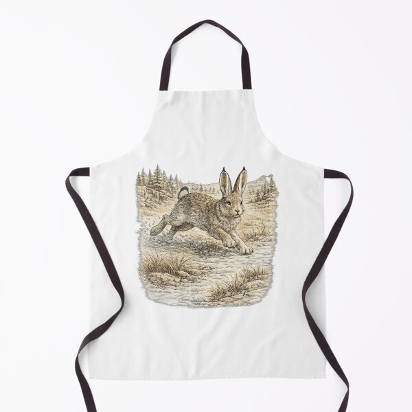 Item preview, White-Tailed Jackrabbit Desert Run designed and sold by KrungiT Design .