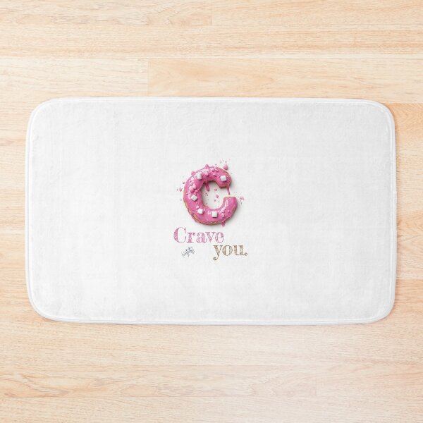 Item preview, Donut Alphabet Letter C - Crave You - Funny Food Typography designed and sold by sabantha.