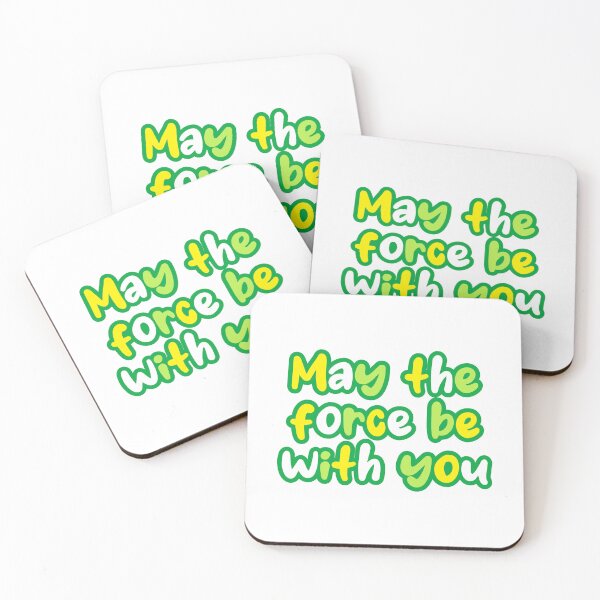 Item preview, May The Force Be With You Star Wars Fan Science Fiction Quote designed and sold by RetroMini2026.