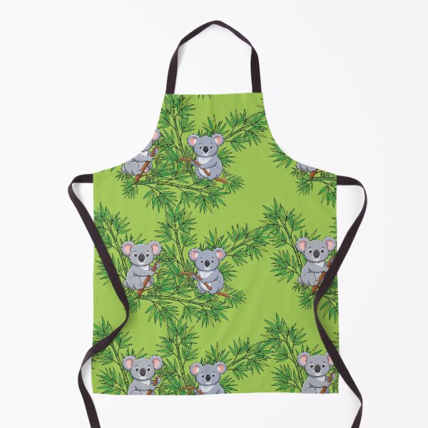 Item preview, Pattern with cute koalas in a bamboo forest designed and sold by AlicinaM.
