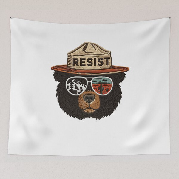Item preview, Resist Environmental Activist Conservationist Nature Lover designed and sold by RetroMini2026.