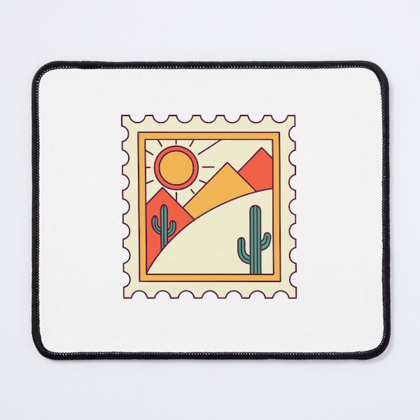Item preview, Southwest Desert Landscape Postage Stamp Nature Lover Explorer Gift designed and sold by Simsimah26Parks.