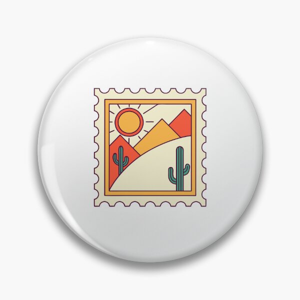 Item preview, Southwest Desert Landscape Postage Stamp Nature Lover Explorer Gift designed and sold by Simsimah26Parks.
