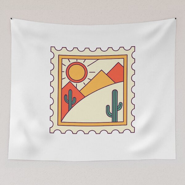 Item preview, Southwest Desert Landscape Postage Stamp Nature Lover Explorer Gift designed and sold by Simsimah26Parks.