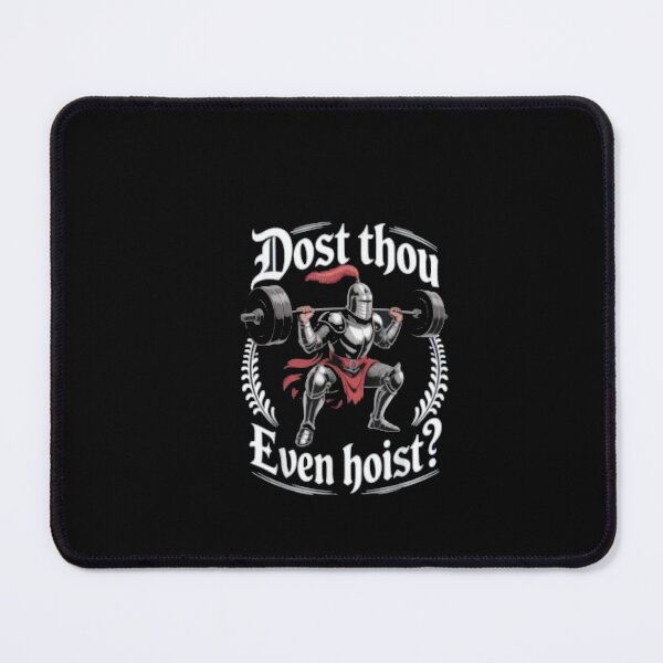 Item preview, Dost Thou Even Hoist? Knight Weightlifter Workout Gym designed and sold by Gbriel3.