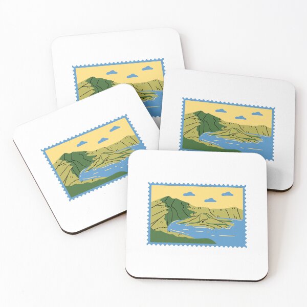 Item preview, Mountain Lake Island Landscape Nature Travel Explorer Hiker designed and sold by Simsimah26Parks.