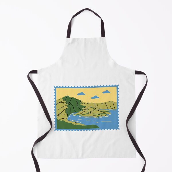 Item preview, Mountain Lake Island Landscape Nature Travel Explorer Hiker designed and sold by Simsimah26Parks.