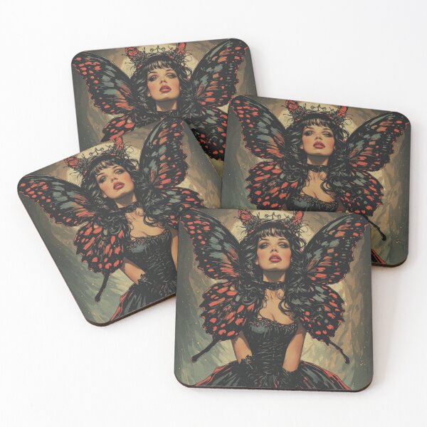 Item preview, Red butterfly lady designed and sold by Kari's shop.