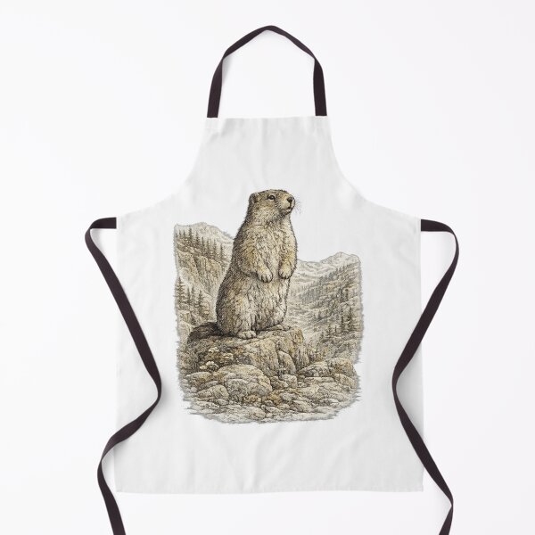 Item preview, Hoary Marmot High Country Watch designed and sold by KrungiT Design .