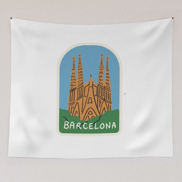 Item preview, Barcelona Sagrada Familia Spain Travel Souvenir designed and sold by Simsimah26Parks.