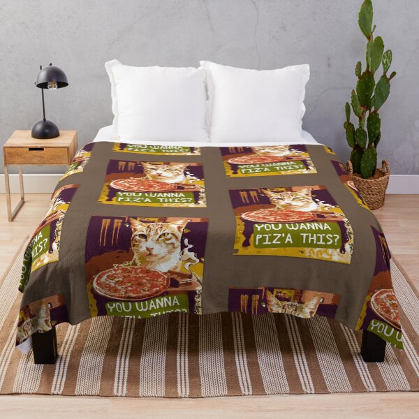 Item preview, The Godfather You Wanna Piz'a This? Funny Cat and Pizza Pun designed and sold by pulse_retail.