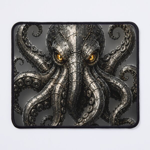 Item preview, Steel Octopus V3 – Industrial Metal Octopus | Steel Beast Mechanical Leviathan designed and sold by SteelCoat Studio.