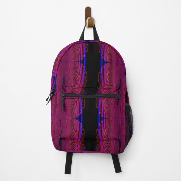 Item preview, Abstract Pattern "Burgundy and black stripes" designed and sold by Gluecknika.