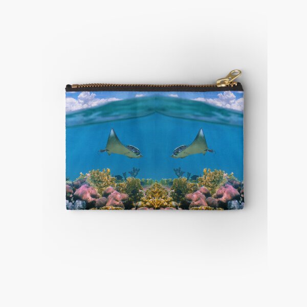 Item preview, Mirrored Coral Reef Underwater Stingray Sky designed and sold by SolutionsArt.