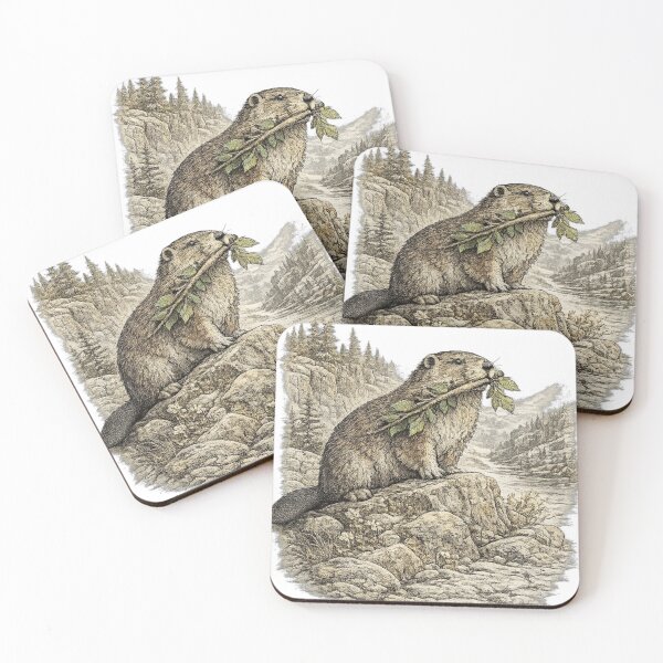 Item preview, American Beaver Forest Builder designed and sold by KrungiT Design .