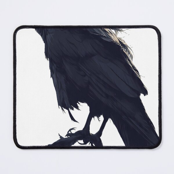 Item preview, Crow on Thorny Branch Full Moon designed and sold by IllumeInk.