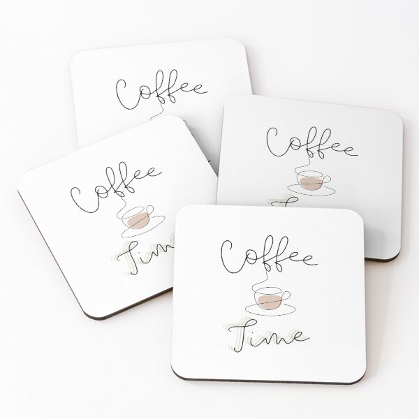 Item preview, Coffee Time Sketch Fine Line Art Elegant designed and sold by Lorens Designs.
