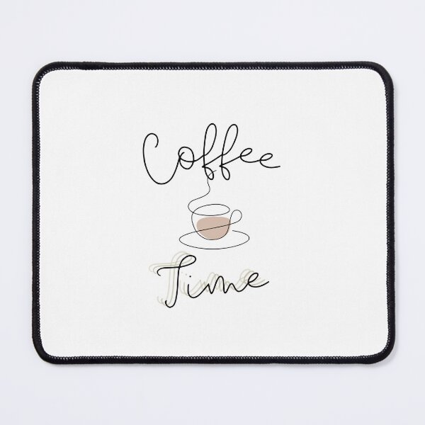 Item preview, Coffee Time Sketch Fine Line Art Elegant designed and sold by Lorens Designs.