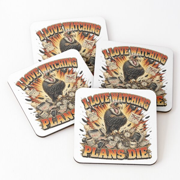 Item preview, I Love Watching Plans Die – Funny Vulture Vintage Comic T-Shirt designed and sold by Cavalier-org.