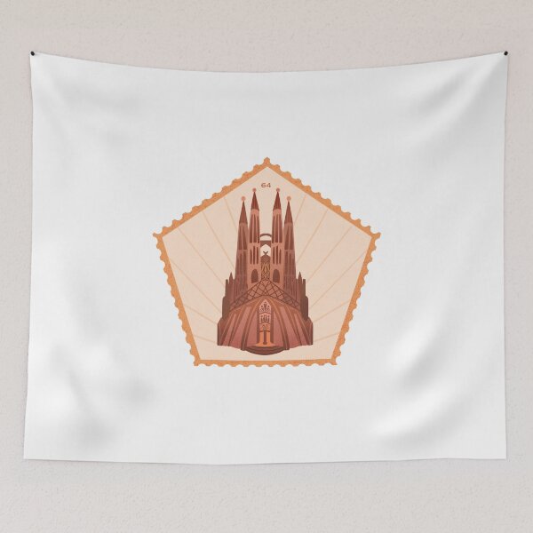 Item preview, Sagrada Familia Barcelona Spain Architecture Landmark designed and sold by Simsimah26Parks.