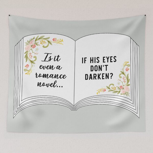 Item preview, Romance Cliches - His Eyes Darkened designed and sold by MerryMakewell.