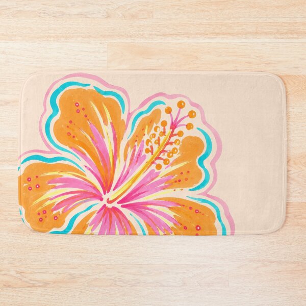 Item preview, Tropical Hibiscus Flower Illustration | Vibrant Floral Art | Colorful Hawaiian Bloom Design designed and sold by vitag.