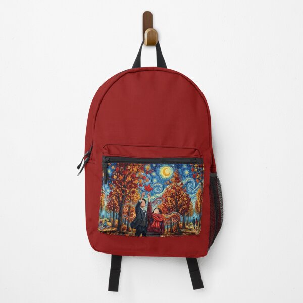 Item preview, Goblin Autumn Maple Leaf Starry Night Art designed and sold by HaruVibe-Studio.