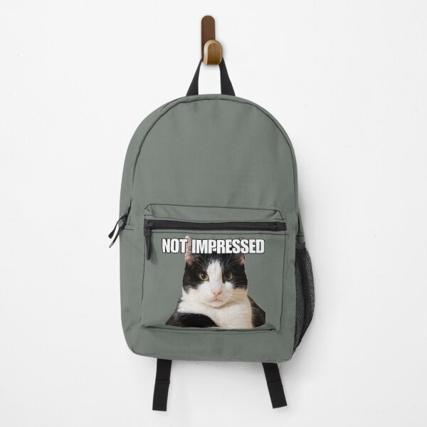 Item preview, Cat Meme 'Not impressed' designed and sold by Late Theory.