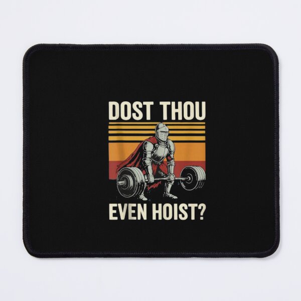 Item preview, Dost Thou Even Hoist? Knight Weightlifter Workout Gym designed and sold by Gbriel3.