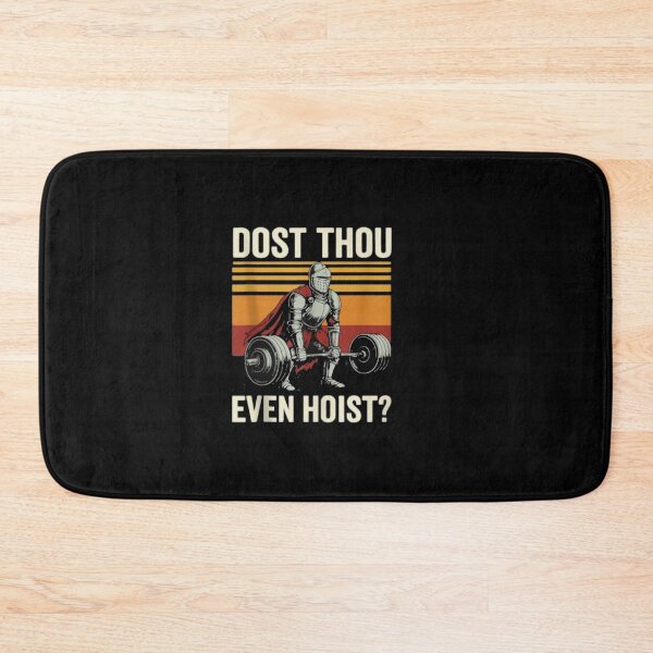 Item preview, Dost Thou Even Hoist? Knight Weightlifter Workout Gym designed and sold by Gbriel3.