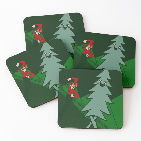 Item preview, Funny Running Pine Tree designed and sold by FableWeaver.