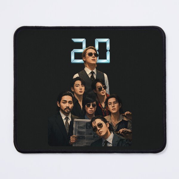 Item preview, 2.0 Minimalist Group Fan Art designed and sold by Noova Studio.