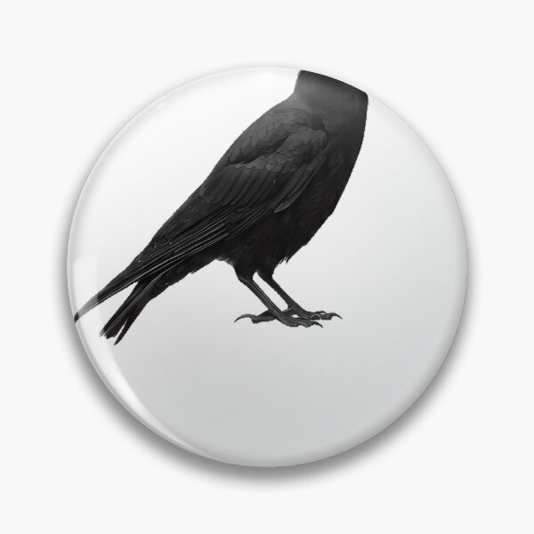 Item preview, Crow on Gothic Arch Frame designed and sold by IllumeInk.