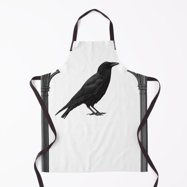 Item preview, Crow on Gothic Arch Frame designed and sold by IllumeInk.