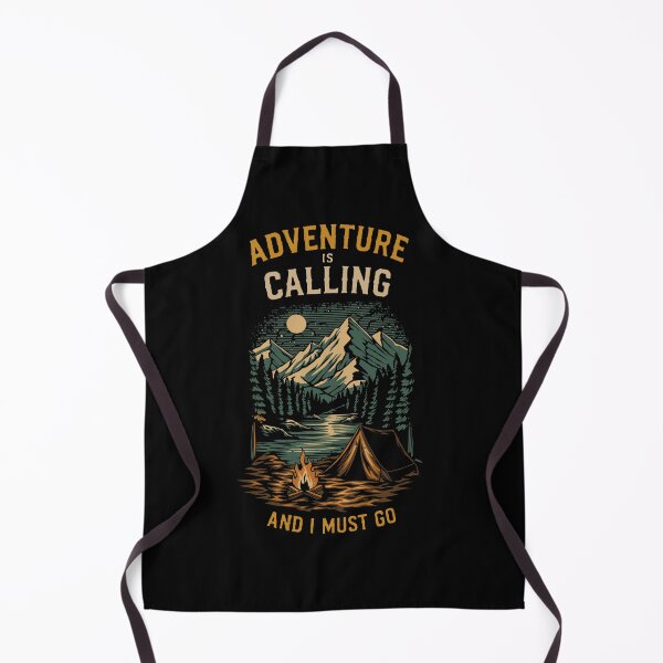 Item preview, Adventure Is Calling And I Must Go Camping designed and sold by phsycartwork.