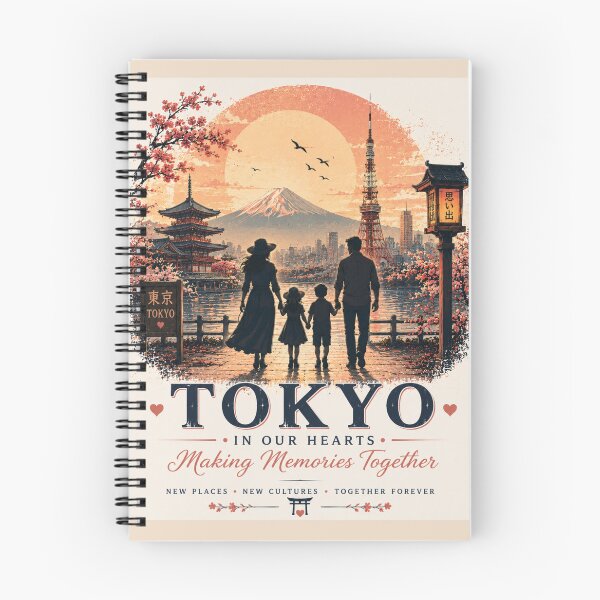 Item preview, Tokyo Family Memories Together In Our Hearts designed and sold by BagFactoryUK.