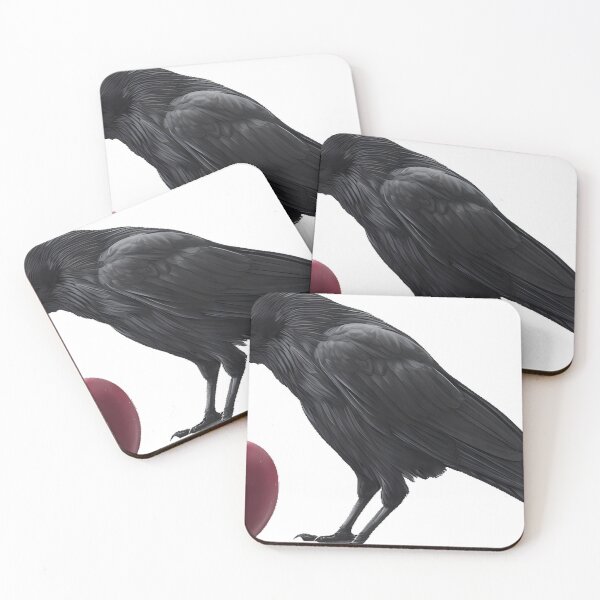 Item preview, Crow with Poison Apple designed and sold by IllumeInk.
