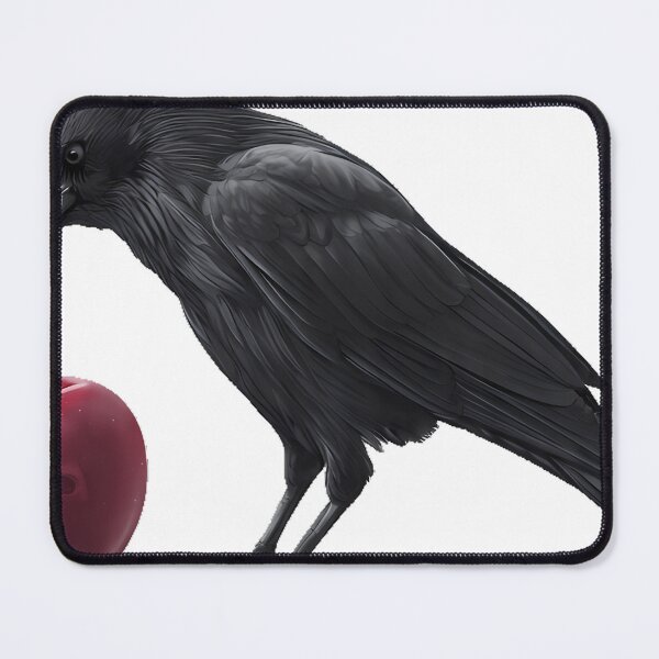 Item preview, Crow with Poison Apple designed and sold by IllumeInk.