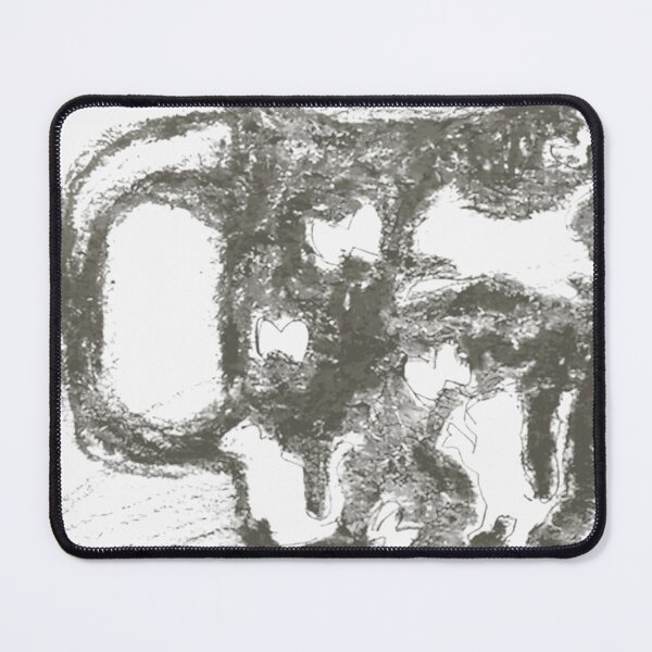 Item preview, Dark Abstract Mug Charcoal designed and sold by StudioPulser.