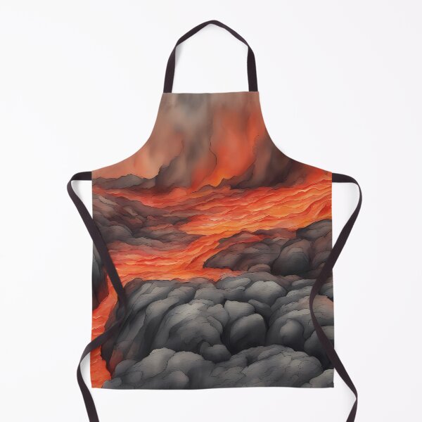 Item preview, Watercolour Lava Stream designed and sold by CalmnessbyChoice.