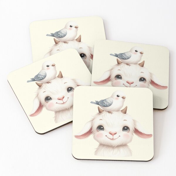 Item preview, Cute Baby Goat Lamb designed and sold by VibeShift Studio.